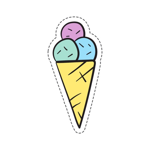 Ice Cream Stickers Pro icon