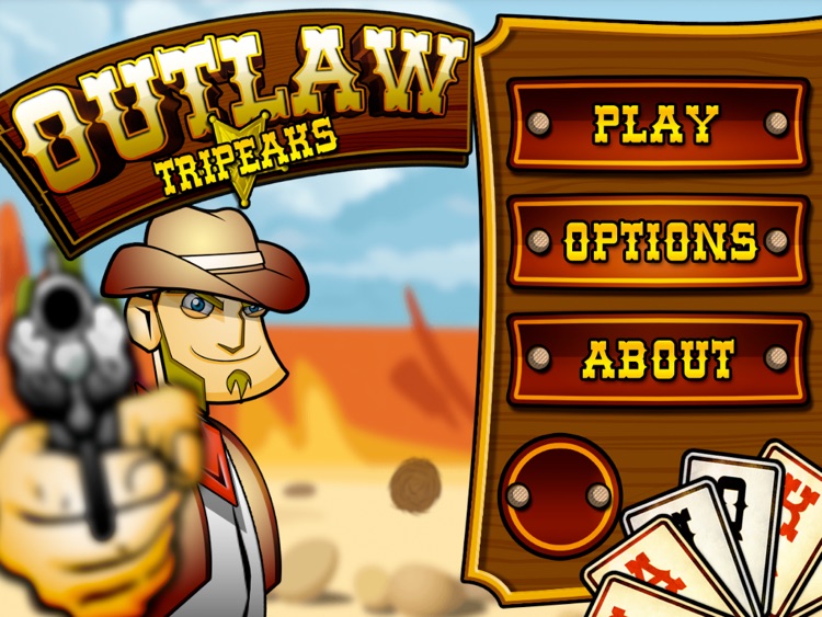 Outlaw TriPeaks Solitaire HD