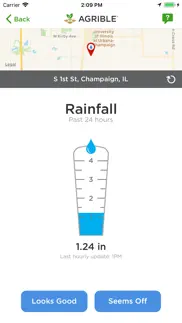 pocket rain gauge™ iphone screenshot 2