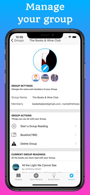 Bookship A Virtual Book Club On The App Store