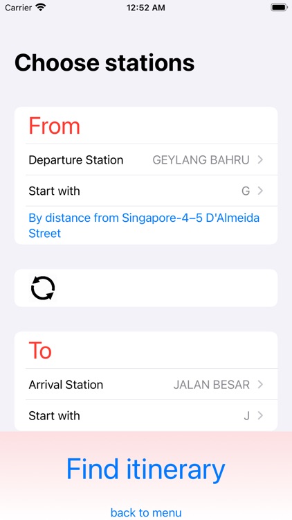 Singapore MRT Route finder screenshot-4