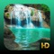 Relax and mellow out to the ambient visuals and sounds of waterfalls in 1080 HD on your Apple TV, Ipad and phone