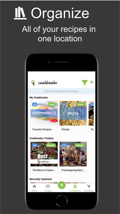 Culineer Save & Share Recipies