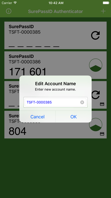 How to cancel & delete SurePassID Authenticator from iphone & ipad 3