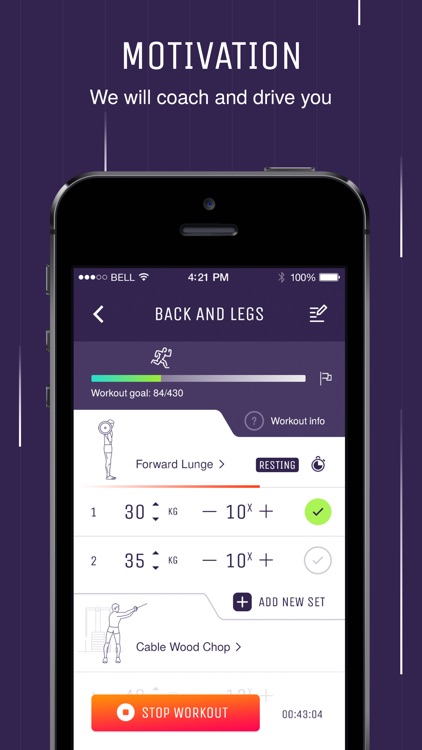 Kerosine Gym App