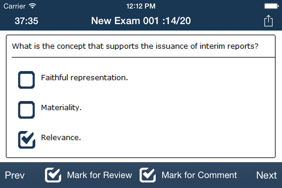 CPA FAR Exam Online Lite screenshot 3