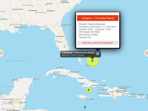 NOAA Radar & Hurricane inFocus screenshot 3