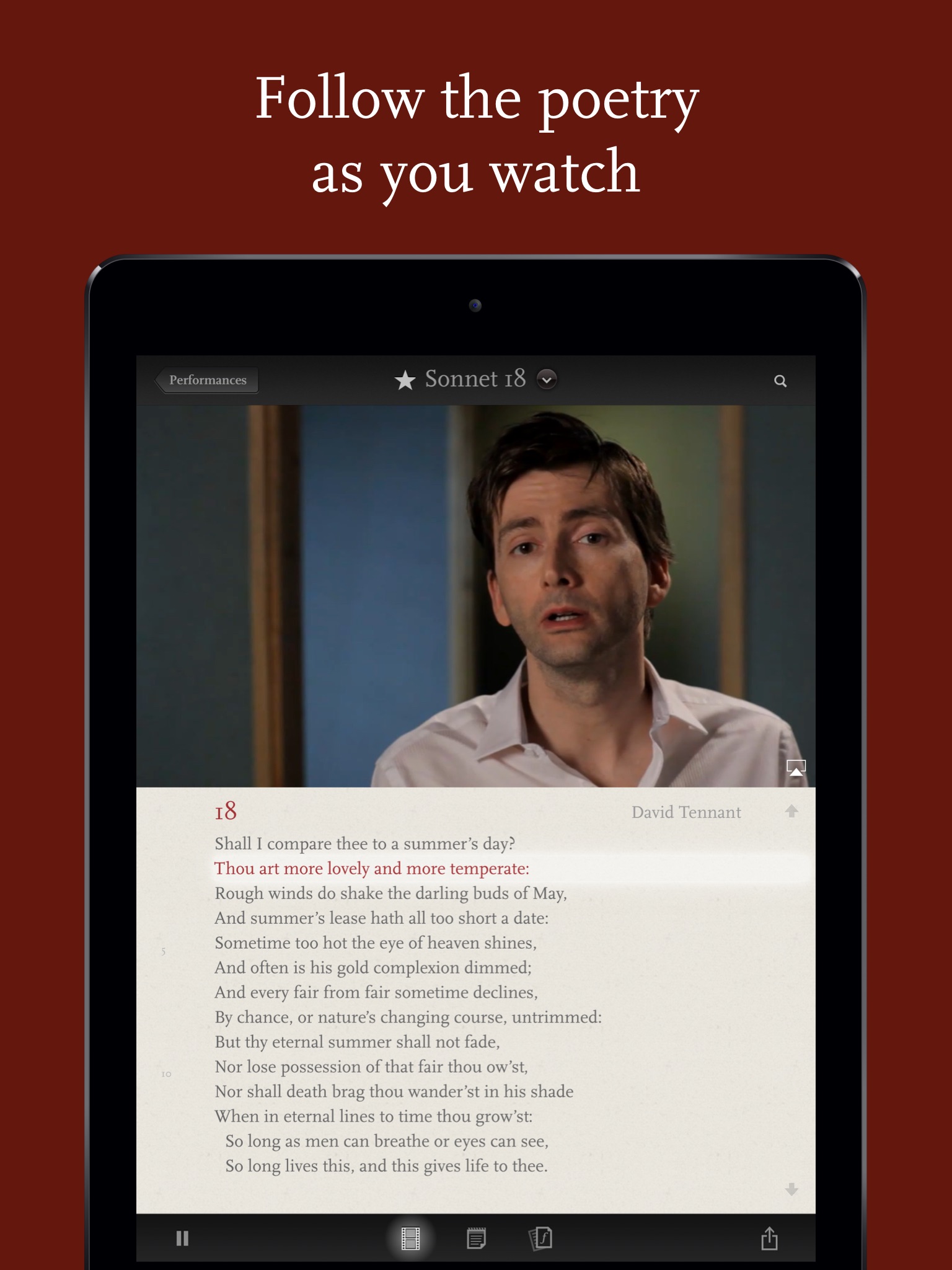 Shakespeare’s Sonnets screenshot 2