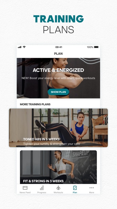 Runtastic Results: Workout & Fitness Exercises Screenshot 3