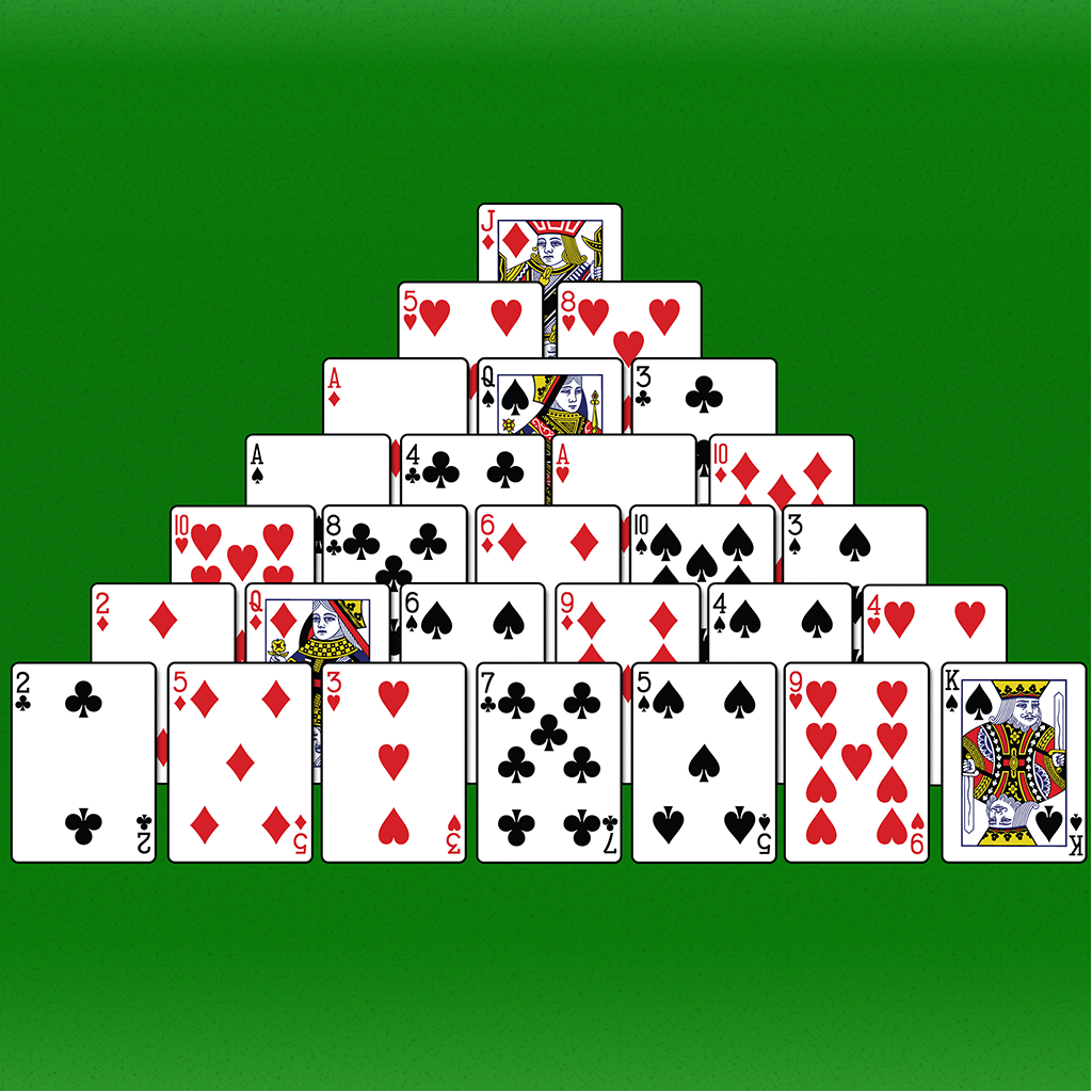 Pyramid Solitaire - Card Game App Icon