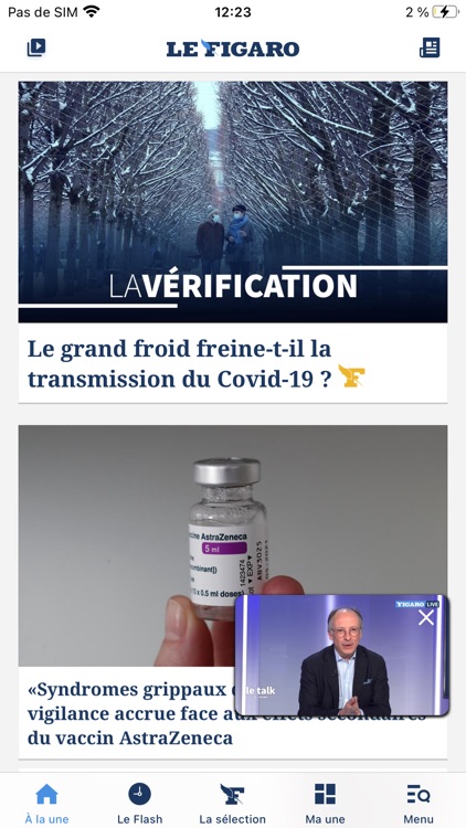 Le Figaro : Actualités et Info screenshot-0