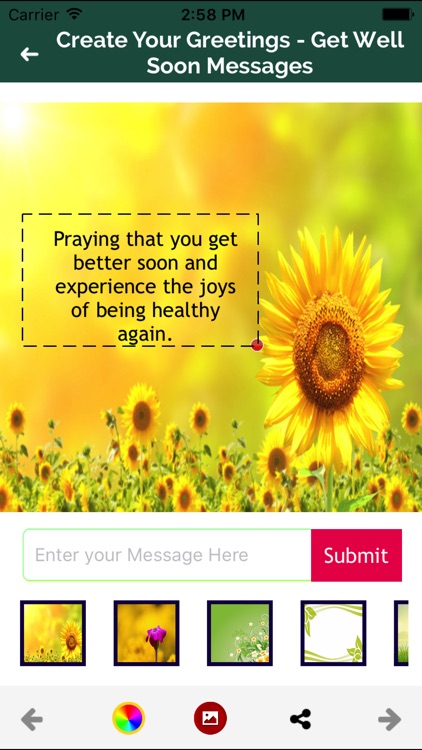 Get well Soon Greeting Maker screenshot-7