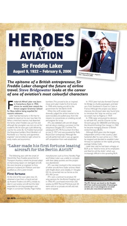 JETS Magazine - Aviation heritage news on classic airliner, military aircraft, aeroplane & jets screenshot-3