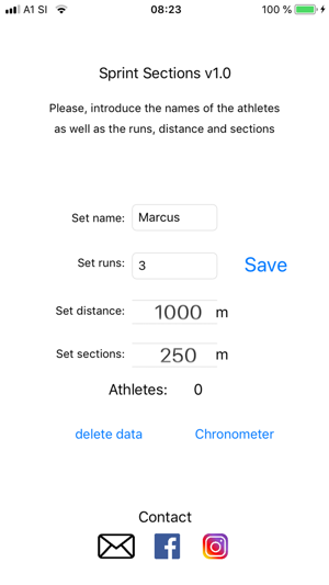 Sprint Sections