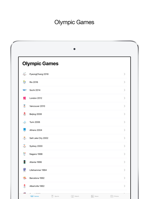 The Olympics - Official App for the Olympic Games screenshot