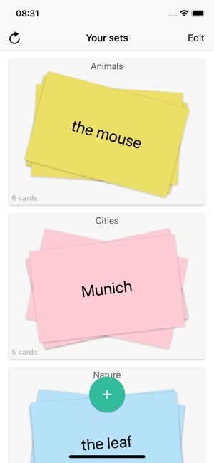 Flashcards Learning