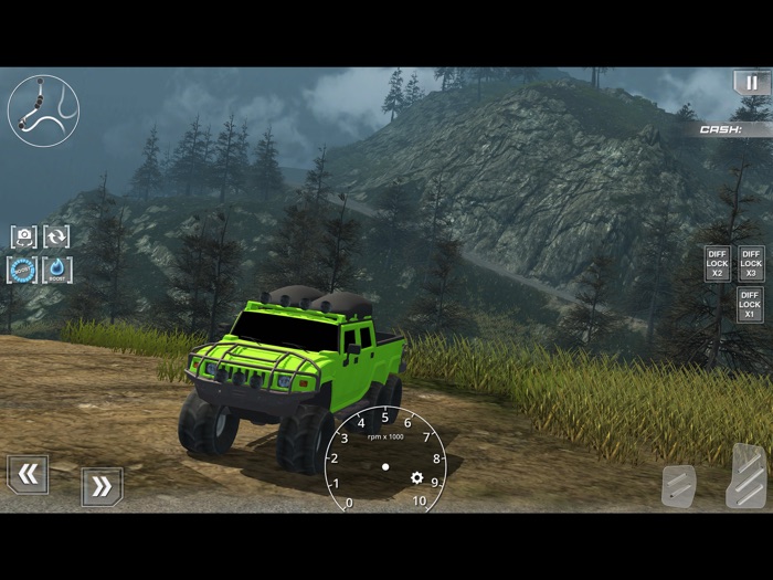 越野 爬坡道 主动 模拟器