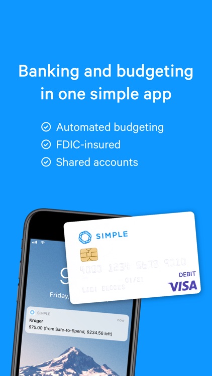 Simple - Mobile Banking