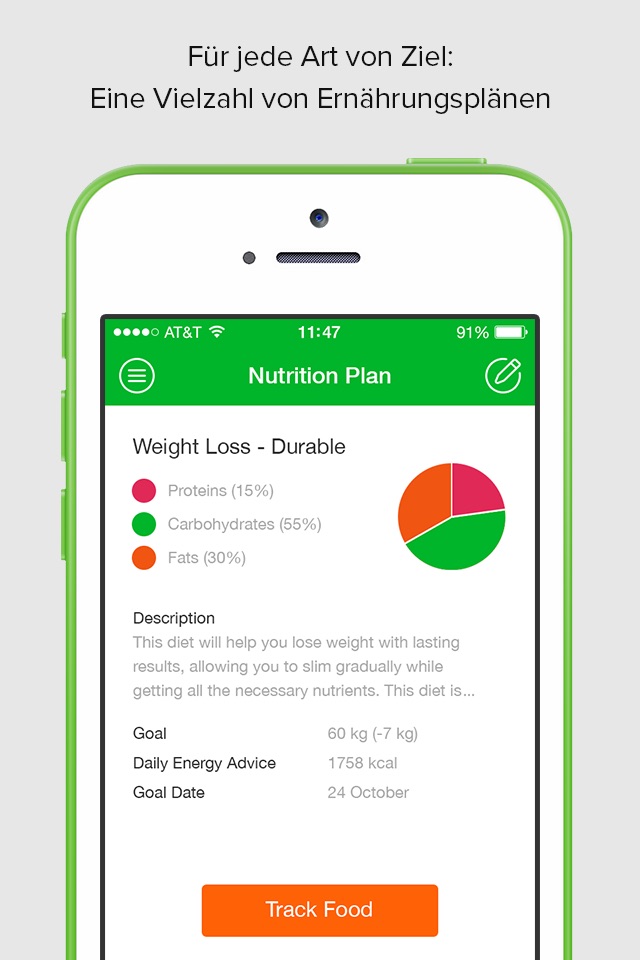 Food - Calorie & macro tracker screenshot 4
