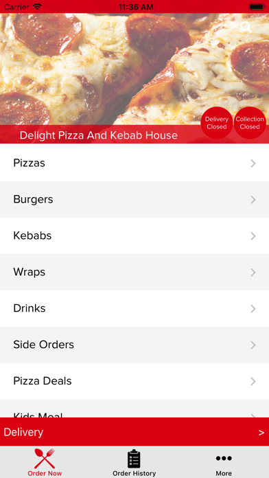 Delight Pizza And Kebab House screenshot 2