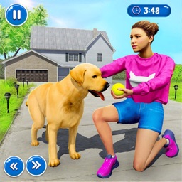Virtual Family Pet Dog Game
