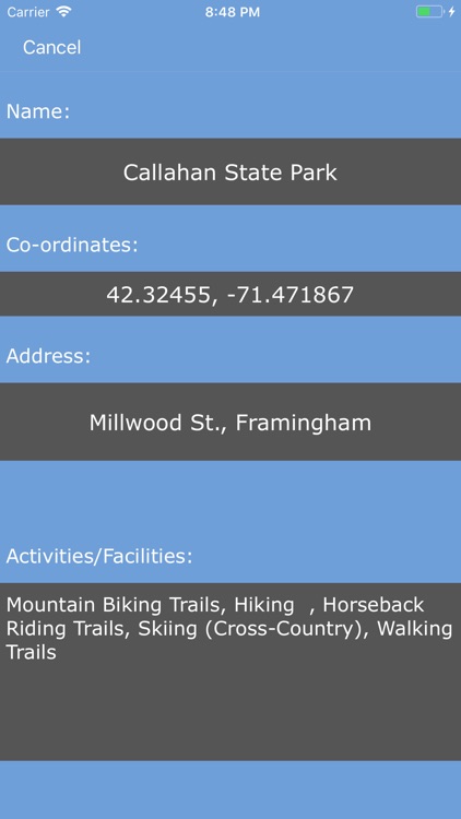 Massachusetts State Parks_
