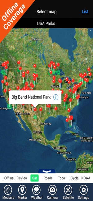 USA Parks & Forests GPS Maps(圖1)-速報App