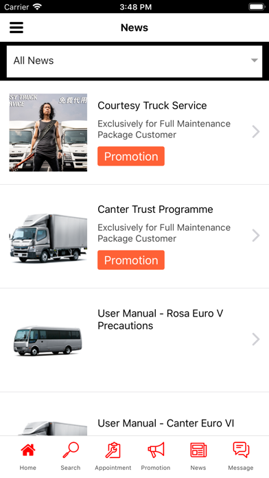 FUSO CARE screenshot 3