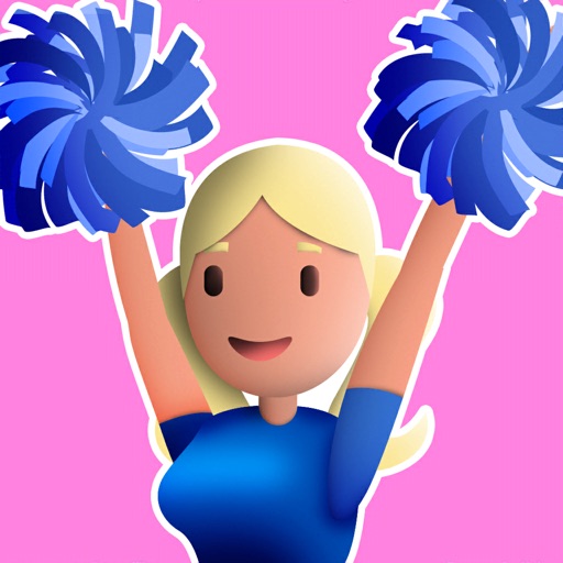 Icona Run 3D cheerleader