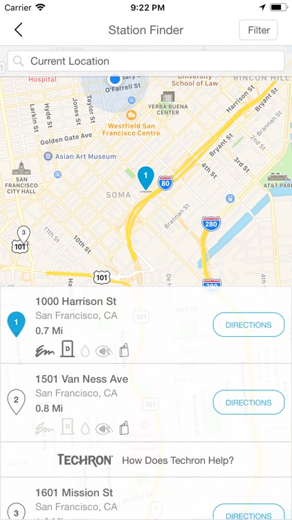 Chevron Station Finder