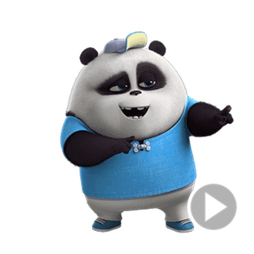 Funny Panda Animated Stickers icon