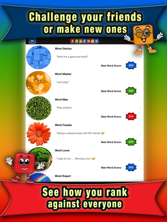 Word Colors for iPad