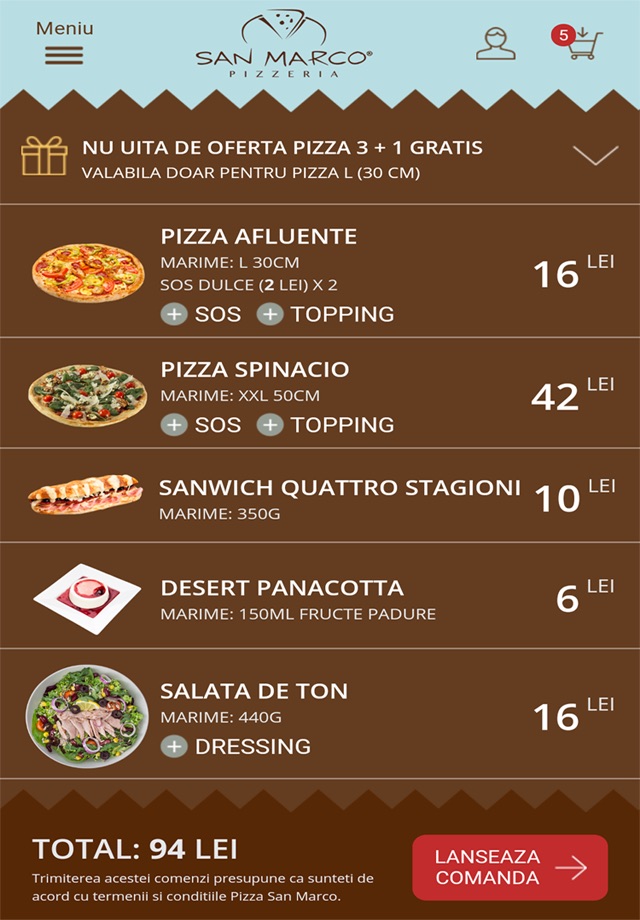 Pizza San Marco screenshot 3
