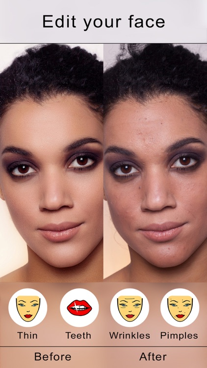 Pro Retouch body & face editor