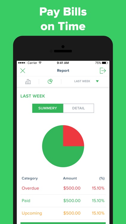 Bill Organizer
