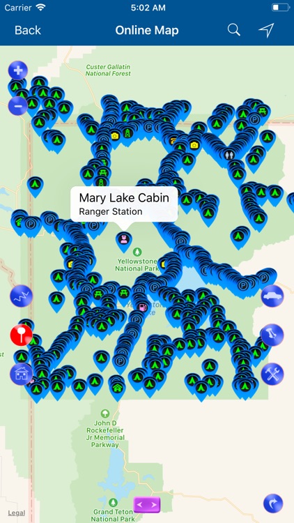Yellowstone National Park Map!