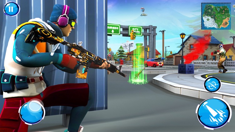 Fort Squad Battle Royale 3D screenshot-3