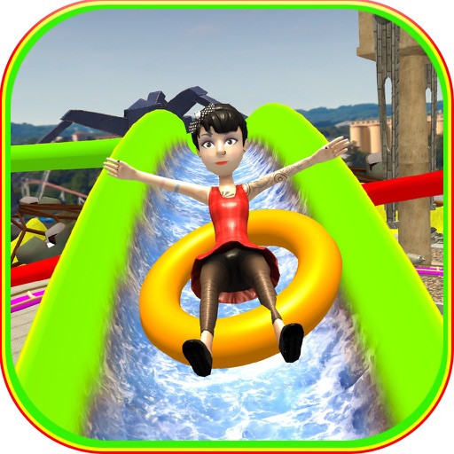 Water Park Slide Rush Sim