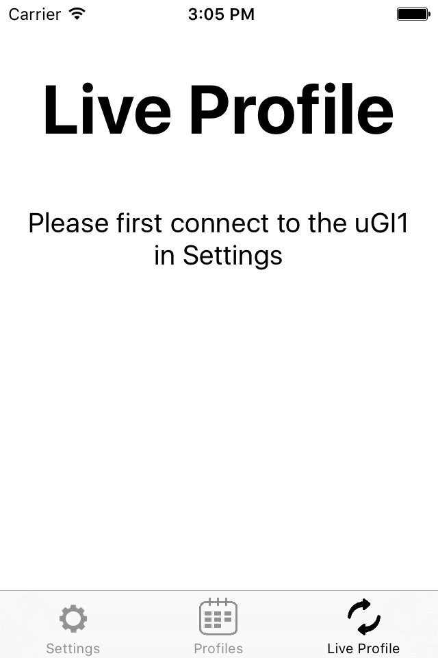 uGI1 Config screenshot 2