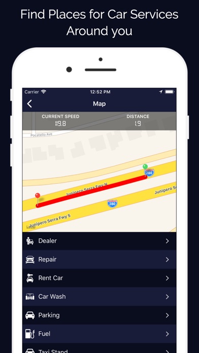 GPS Speed Tracker screenshot 4