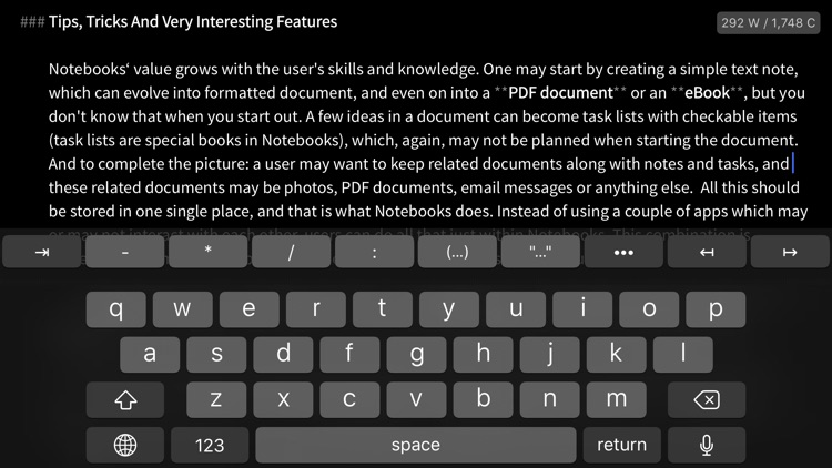 Notebooks for iPhone screenshot-4