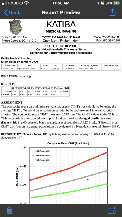Ultrasound Reporting Tool