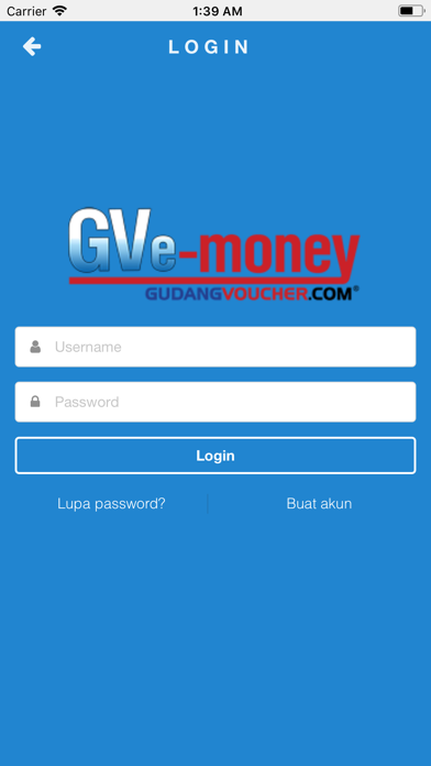 GV e-money screenshot 2