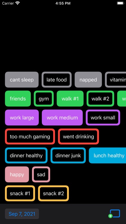 CRL8 – Correlate daily habits