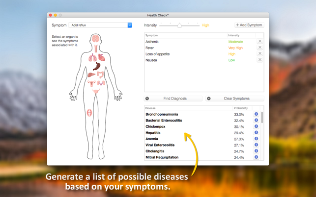 ‎Health Check - Symptom Checker Screenshot