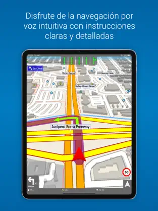 Captura de Pantalla 2 MapFactor Navigator - GPS Maps iphone
