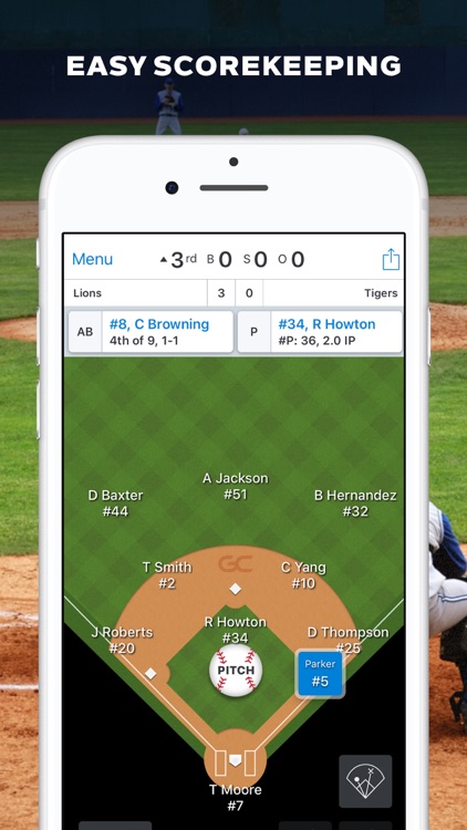 GameChanger Baseball Softball screenshot-0