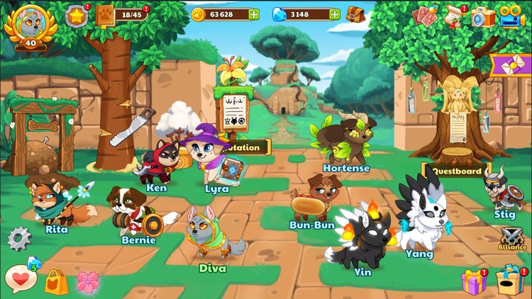 Dungeon Dogs - Idle Hero RPG screenshot-4
