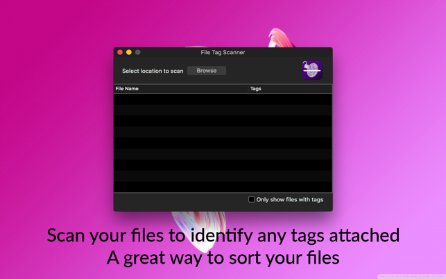 File Tag Scanner