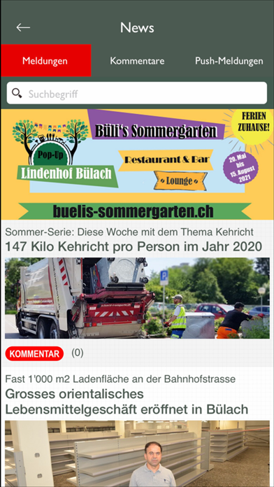 Stadtblatt screenshot 2